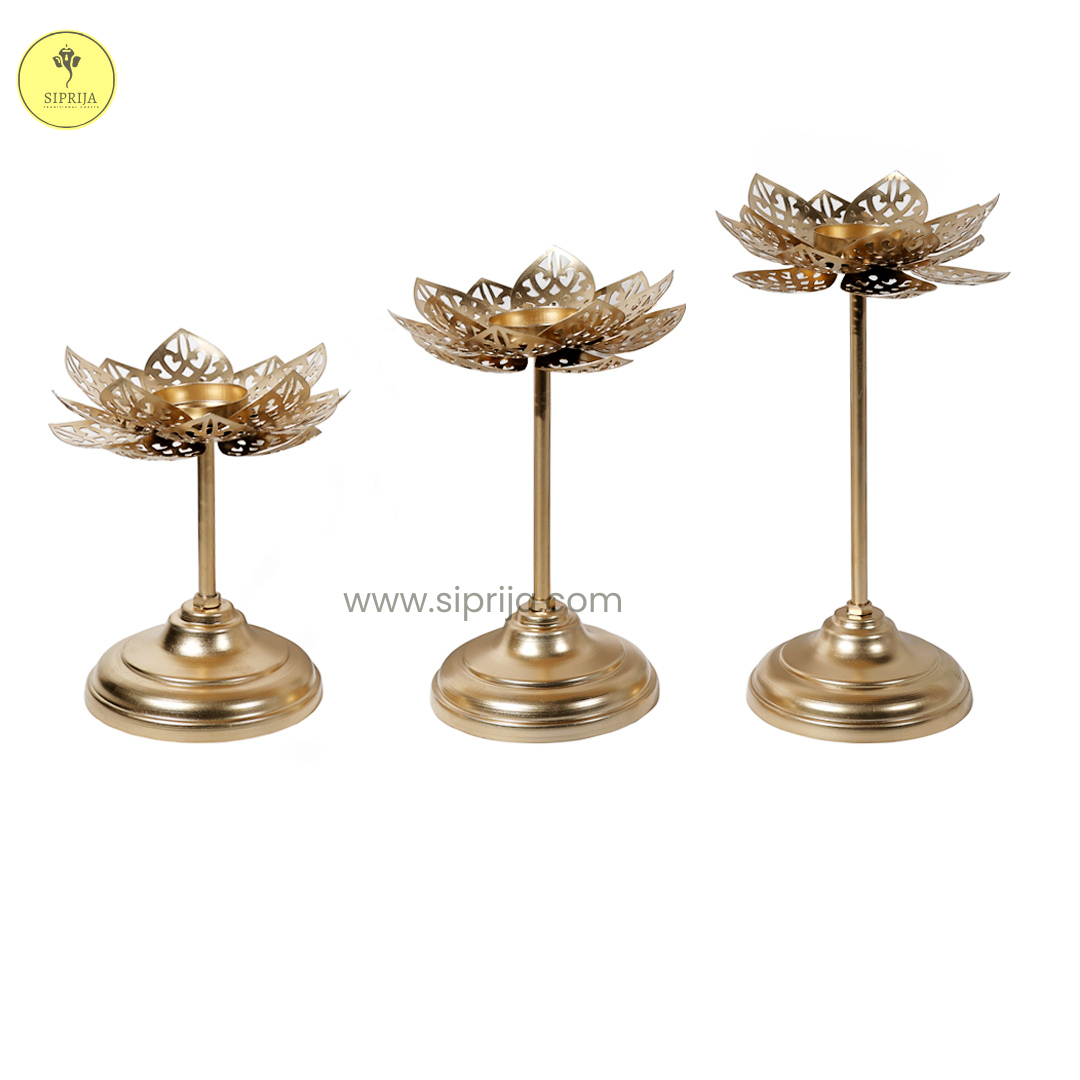 SIPRIJA - 3 Pcs candle set (Set of 3)