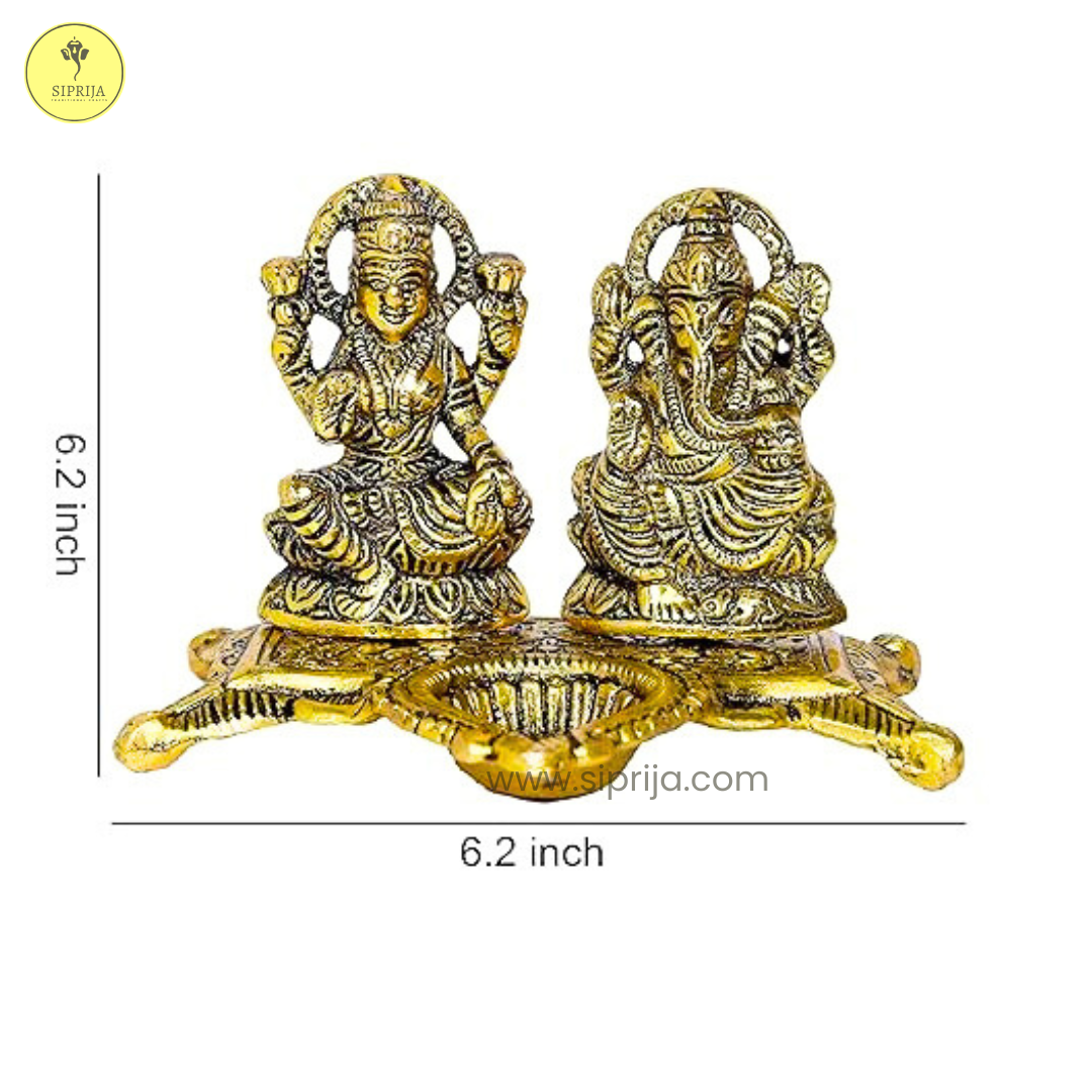 SIPRIJA - Laxmi Ganesha diya(5Inch)