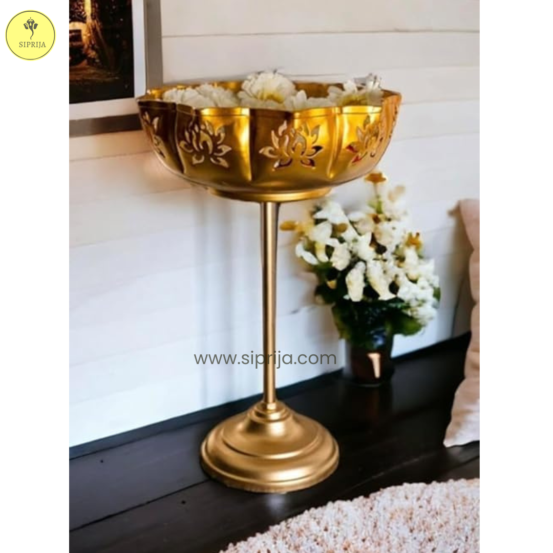 SIPRIJA -BIG Lotus Floating Stand(Gold)